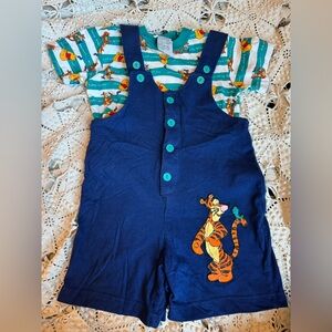 90s Vintage Winnie the Pooh Tigger Set 3T